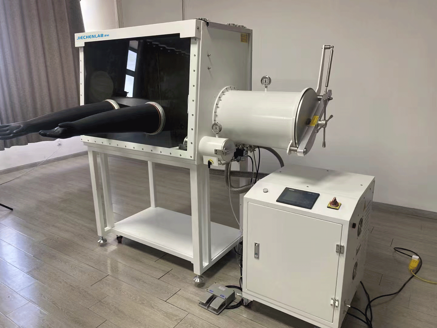 304不锈钢加特氟龙涂层 | 耐腐蚀性强 | 1%无水无氧环境手套箱